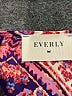 Everly 100% Polyester Purple Short Sleeve Blouse Size S - photo 7