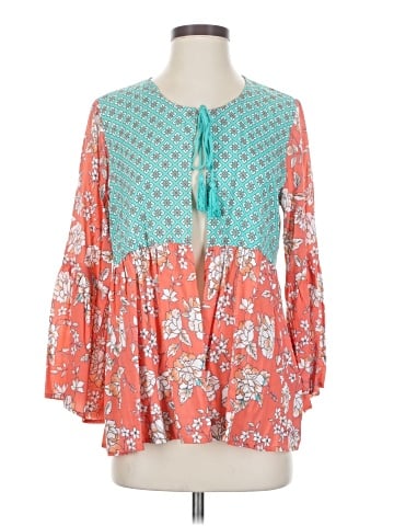 Tolani 3/4 Sleeve Blouse (view 1)