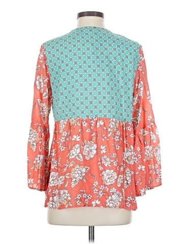 Tolani 3/4 Sleeve Blouse (view 2)