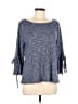 Allie & Rob Blue Pullover Sweater Size L - photo 1