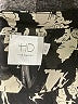 HD in Paris 100% Polyester Black 3/4 Sleeve Blouse Size 0 - photo 7