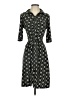 Laundry by Design Paisley Gray Casual Dress Size 4 - photo 1