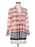 HD in Paris 100% Polyester Pink Long Sleeve Blouse Size 4 - photo 1