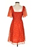 Madewell Paisley Orange Cocktail Dress Size XS - photo 2