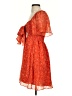 Madewell Paisley Orange Cocktail Dress Size XS - photo 5