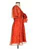 Madewell Paisley Orange Cocktail Dress Size XS - photo 4