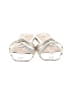 Veronica Beard Ivory Silver Sandals Size 7 1/2 - photo 2