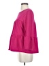 J.Crew Pink 3/4 Sleeve Blouse Size S - photo 5