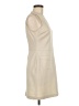 J.Crew 100% Polyester Solid Tan Casual Dress Size 8 - photo 4