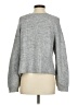 Topshop Solid Gray Pullover Sweater Size 4 - photo 2