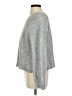 Topshop Solid Gray Pullover Sweater Size 4 - photo 5