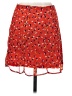 Etiquette Print Red Casual Skirt Size S - photo 2