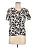 Joe Fresh Ivory Short Sleeve Blouse Size M - photo 1