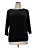 Christie & Jill Black 3/4 Sleeve Top Size XL - photo 1