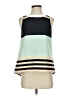 Troubadour 100% Polyester Green Sleeveless Blouse Size 0 - photo 1