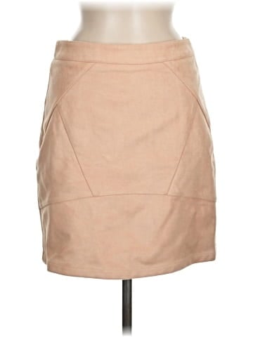 Minty Meets Munt Faux Leather Skirt (view 1)
