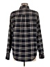 Lumiere Plaid Black Long Sleeve Blouse Size M - photo 2