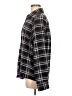 Lumiere Plaid Black Long Sleeve Blouse Size M - photo 5