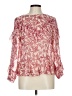 Olivaceous 100% Polyester Pink Long Sleeve Blouse Size L - photo 1