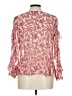 Olivaceous 100% Polyester Pink Long Sleeve Blouse Size L - photo 2