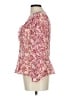 Olivaceous 100% Polyester Pink Long Sleeve Blouse Size L - photo 5