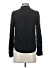 Vineyard Vines Black Long Sleeve Silk Top Size XXS - photo 2