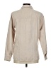 Relativity 100% Polyester Tan Ivory Long Sleeve Blouse Size M - photo 2