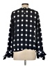 Banana Republic 100% Polyester Black Long Sleeve Blouse Size XS - photo 2