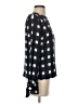 Banana Republic 100% Polyester Black Long Sleeve Blouse Size XS - photo 4