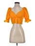 Ela Orange 3/4 Sleeve Blouse Size XS - photo 1