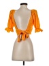 Ela Orange 3/4 Sleeve Blouse Size XS - photo 2