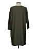 Leith Solid Green Casual Dress Size S - photo 2