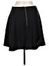 Halogen Solid Black Casual Skirt Size M - photo 2
