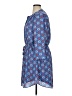 Daniel Rainn 100% Polyester Paisley Blue Casual Dress Size XL (estimated) - photo 5