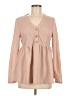 Shein 100% Polyester Pink Long Sleeve Blouse Size 8 - 10 - photo 1