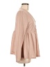 Shein 100% Polyester Pink Long Sleeve Blouse Size 8 - 10 - photo 4