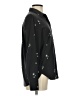 H&M 100% Polyester Stars Black Long Sleeve Blouse Size XS - photo 4
