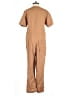Everlane 100% Linen Solid Brown Jumpsuit Size 0 - photo 2