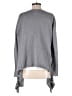 Top It Off 100% Cotton Gray Cardigan Size M - photo 2