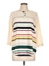 Van Heusen 100% Polyester Ivory Long Sleeve Polo Size L - photo 1