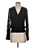 L'Agence Black Long Sleeve Blouse Size XS (0) - photo 1