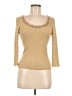 August Silk Gold Cardigan Size M (petite) - photo 1