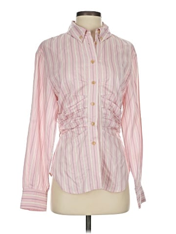Isabel Marant Long Sleeve Silk Top (view 1)