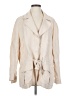 Talbots 100% Linen Ivory Trenchcoat Size L (estimated) - photo 1
