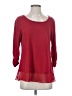Style&Co Red 3/4 Sleeve Top Size S - photo 1
