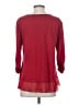 Style&Co Red 3/4 Sleeve Top Size S - photo 2