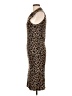 Tory Burch Animal Print Brown Cocktail Dress Size L - photo 5