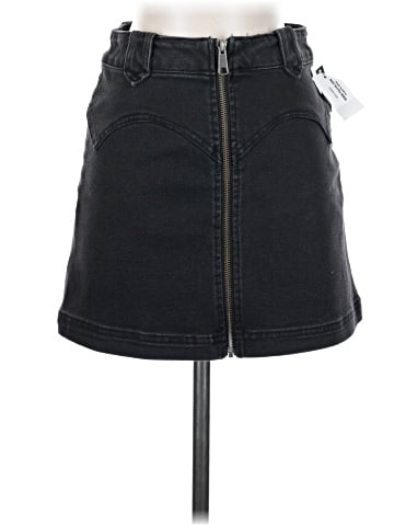 Melrose Denim Skirt (view 1)