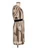 Max and Cleo 100% Polyester Tan Casual Dress Size M - photo 4