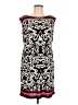 Jessica Howard Graphic Black Cocktail Dress Size M - photo 1